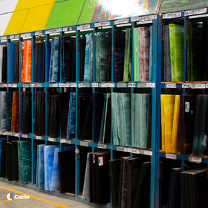 Fórmulas para darle color al vidrio