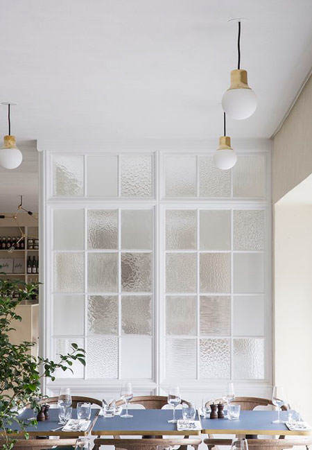 Vidrio texturizado para proyectos de interiorismo