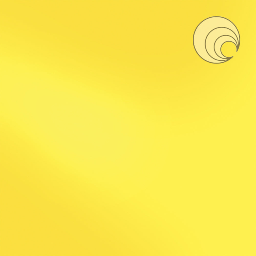 Vidrio Fusionado Liso Ópalo Amarillo 260-72S-F