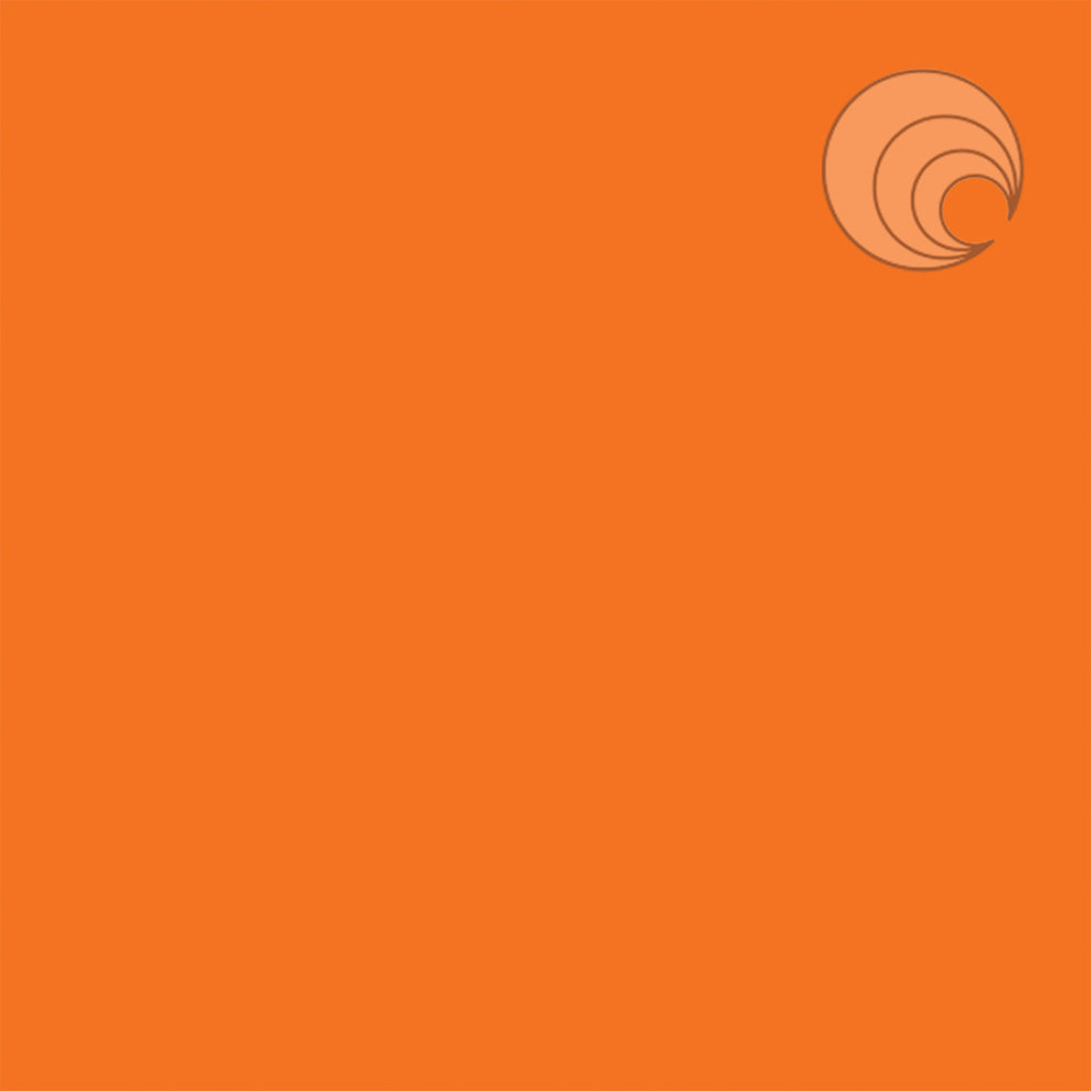 Vidrio Fusionado Liso Ópalo Naranja 270-72S-F