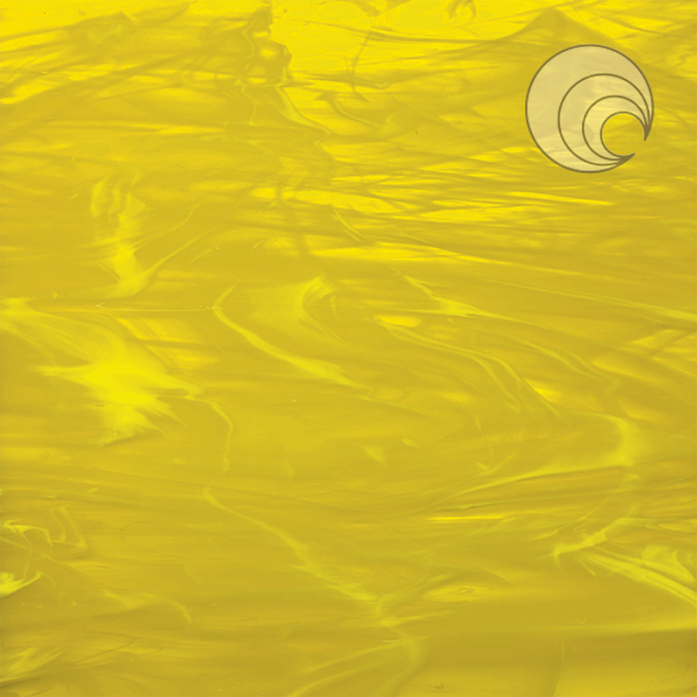 Vidrio Fusionado suave Amarillo/blanco 369-1S-F