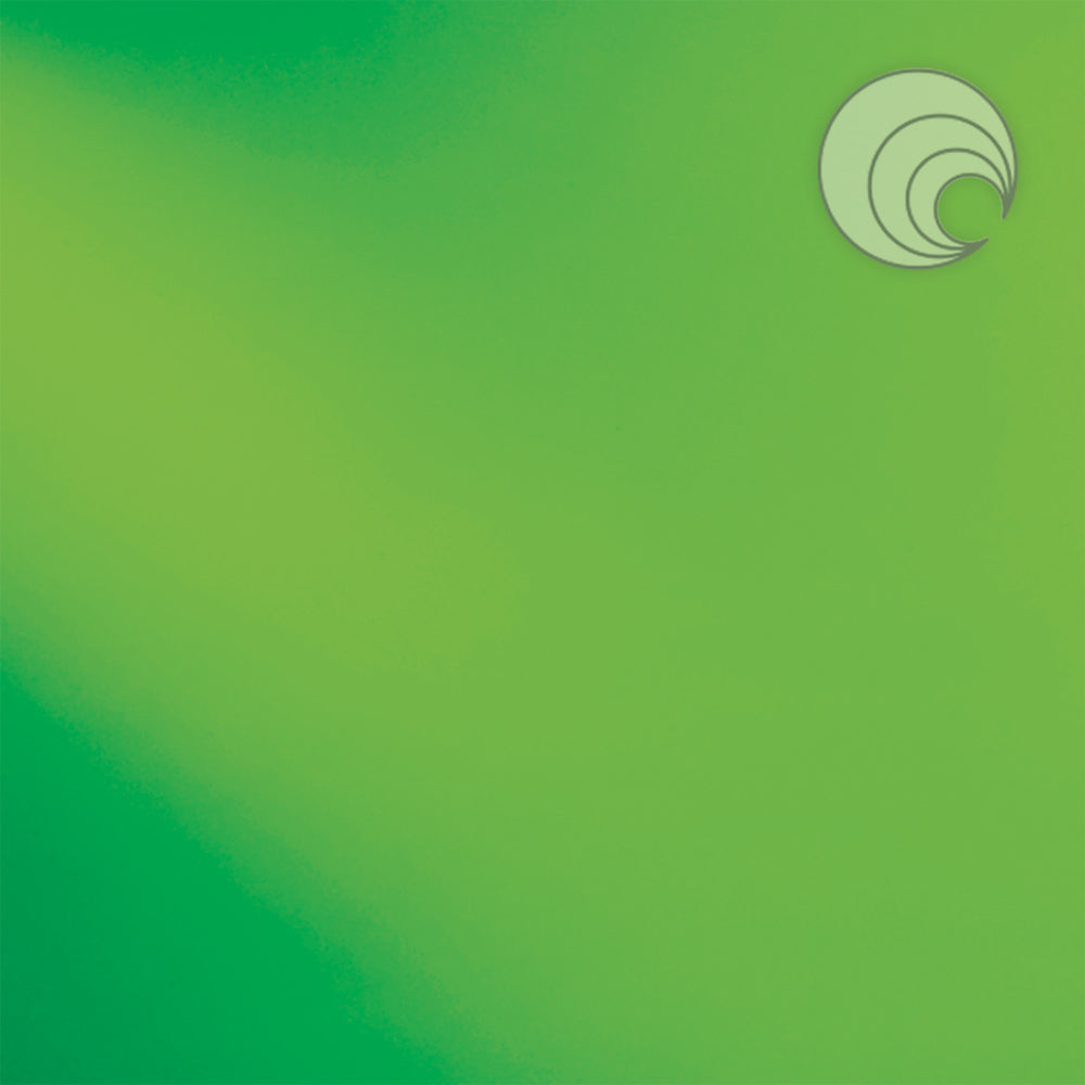 Vidrio Fusionado Liso Transparente Verde Musgo 526-2S-F