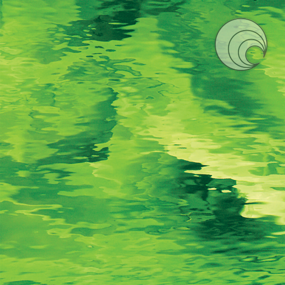 Vidrio Fusionado verde musgo 526-2W-F