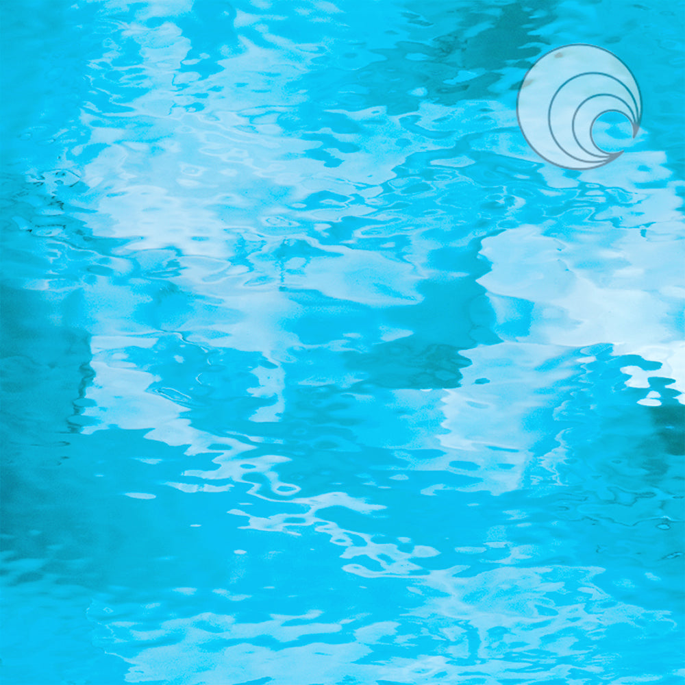 Vidrio Fusionado azul cielo Waterglass 533-1W-F