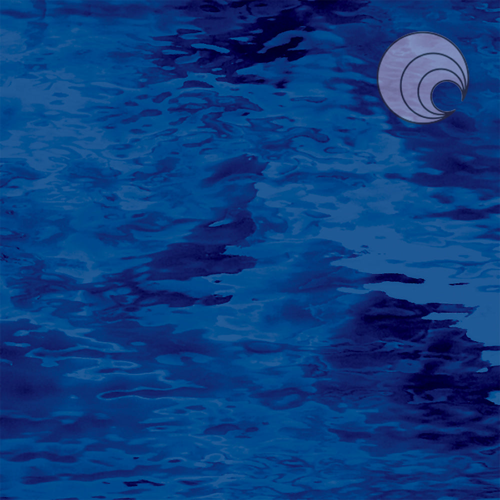 Vidrio Fusionado azul marino Waterglass 538-6W-F