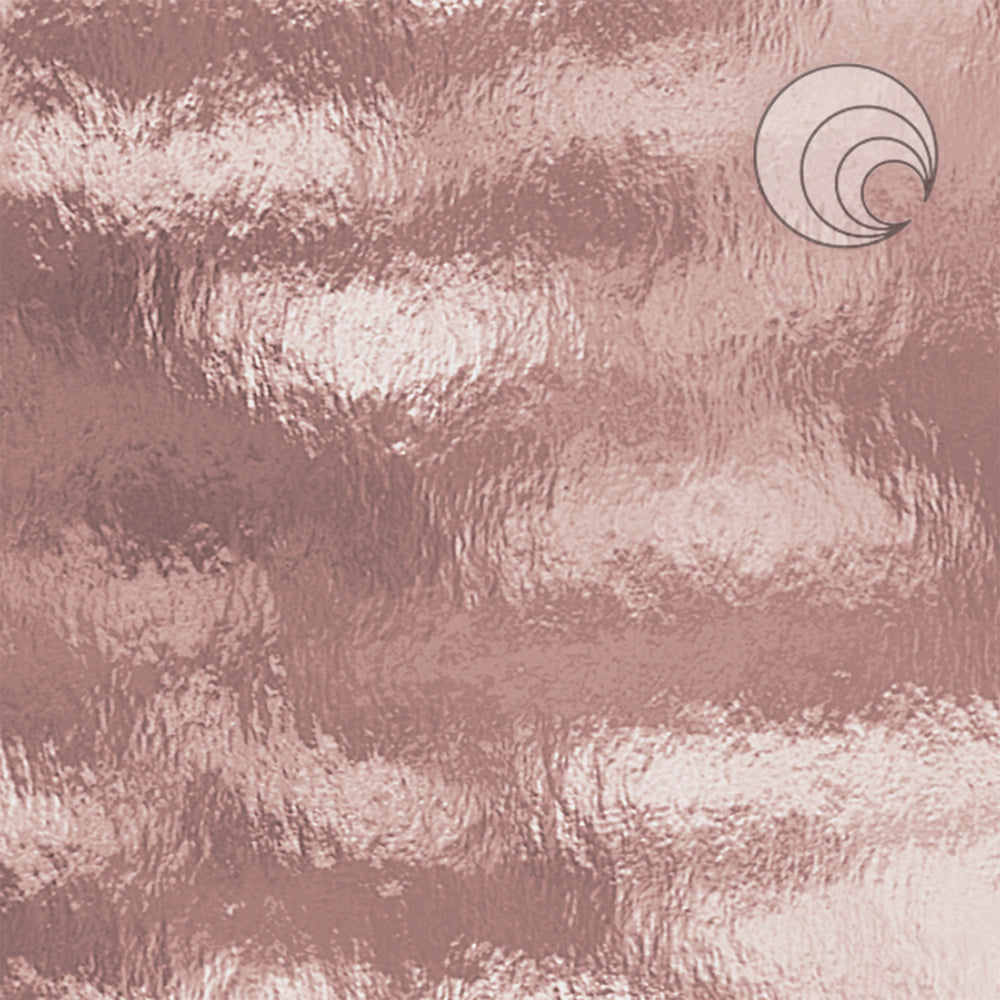 Vidrio Fusionado rosa champán Waterglass 591-1W-F