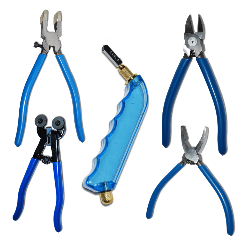 KIT PARA VIDRIO CON CORTADOR TIPO PISTOLA