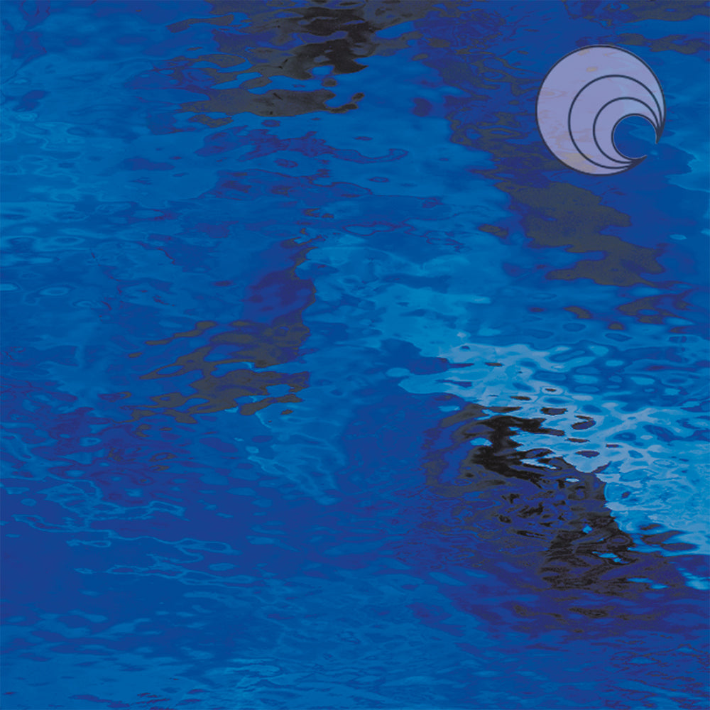 Vidrio Fusionado azul oscuro Waterglass 136W-F