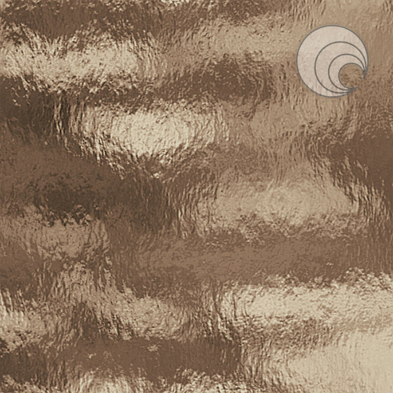 Vidrio Fusionado Laminado en Bruto de Bronce 518-1RR-F