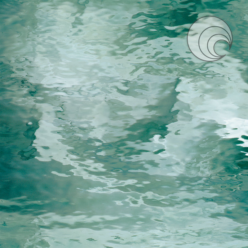 Vidrio Fusionado Waterglass® verde mar 528-1W-F