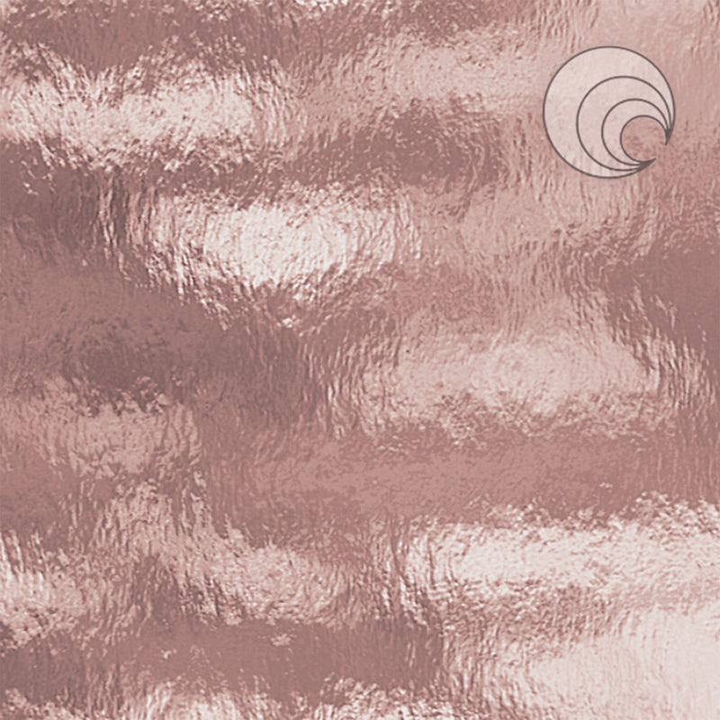 Vidrio Fusionado rosa champán Waterglass 591-1W-F