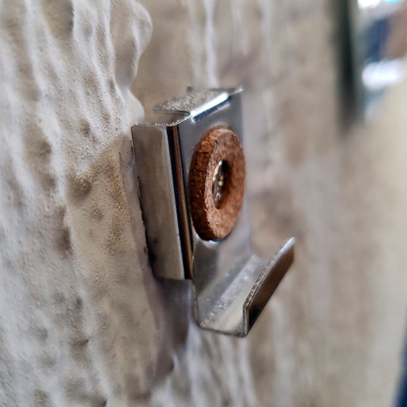 SOPORTE PARA VIDRIOS - 3mm a 6mm