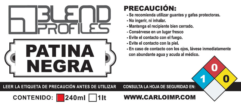 PATINA NEGRA 250ml
